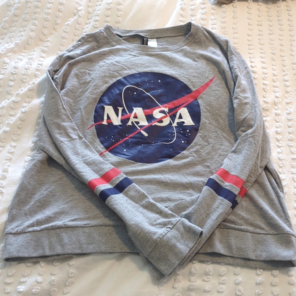Divided, large, NASA sweatshirt